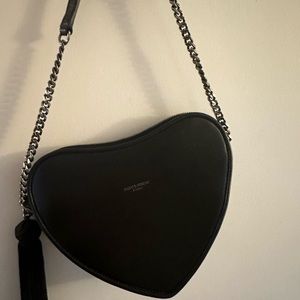 YSL Heart Cross Body Bag